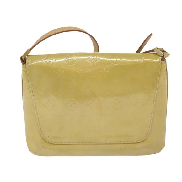 LOUIS VUITTON Monogram Vernis Thompson Street Bag Beige M91301 - Picture 3 of 12